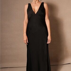 Meshki Black Backless Dress